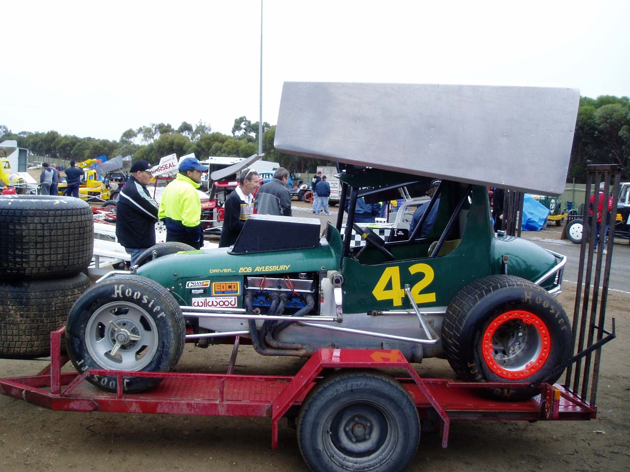 Bob Aylesbury's 42 at Murray Bridge Speedway