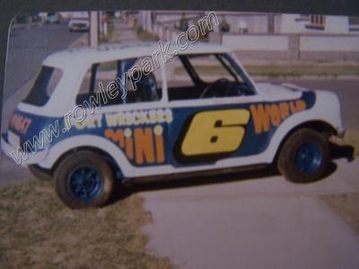 Phil Hosking on of his Many Mini Coopers.</strong>